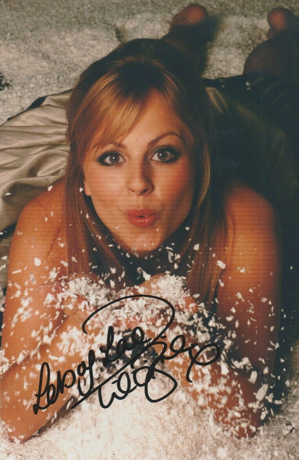 Tina O Brien **HAND SIGNED** 12x8 Photo Poster painting ~ Coronation Street ~ AUTOGRAPHED