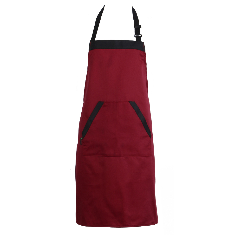 

Unisex Halterneck Apron with 2 Pockets Chef Waiter Kitchen Cook Tool, Black, 501 Original