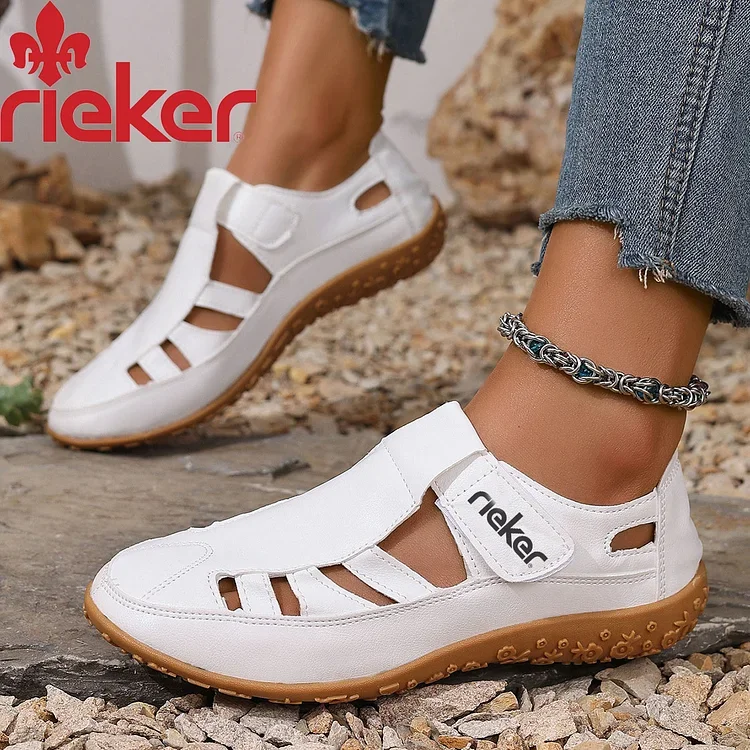 RIEKER&reg;2025 nowe sandały casualowe z wydrążoną podeszwą