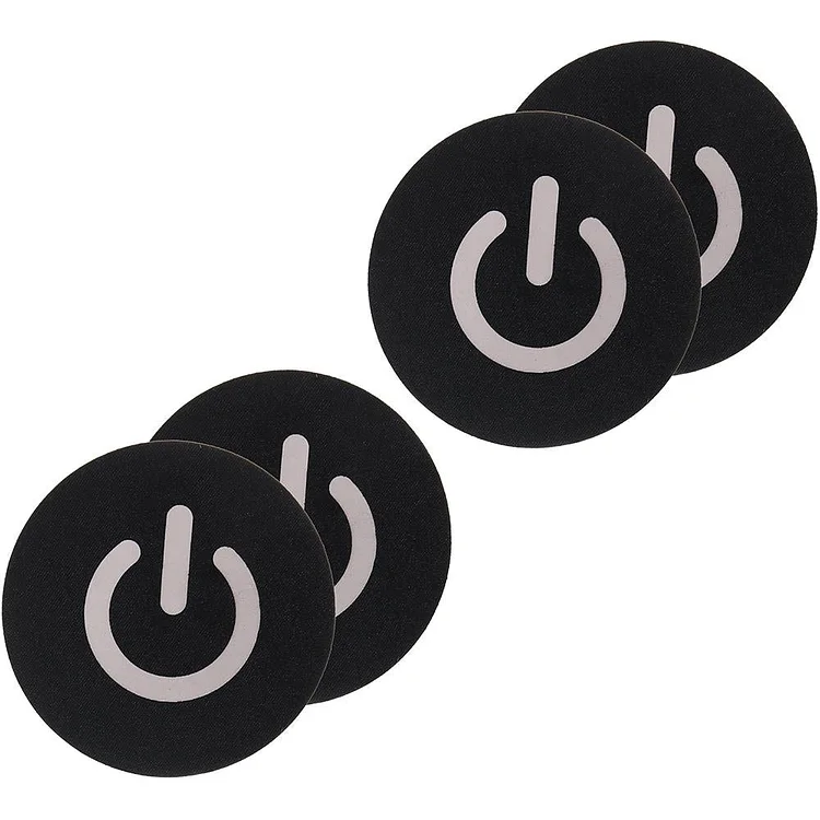 pornhint Pornhint Glow in the Dark Power Button Nipple Pasties
