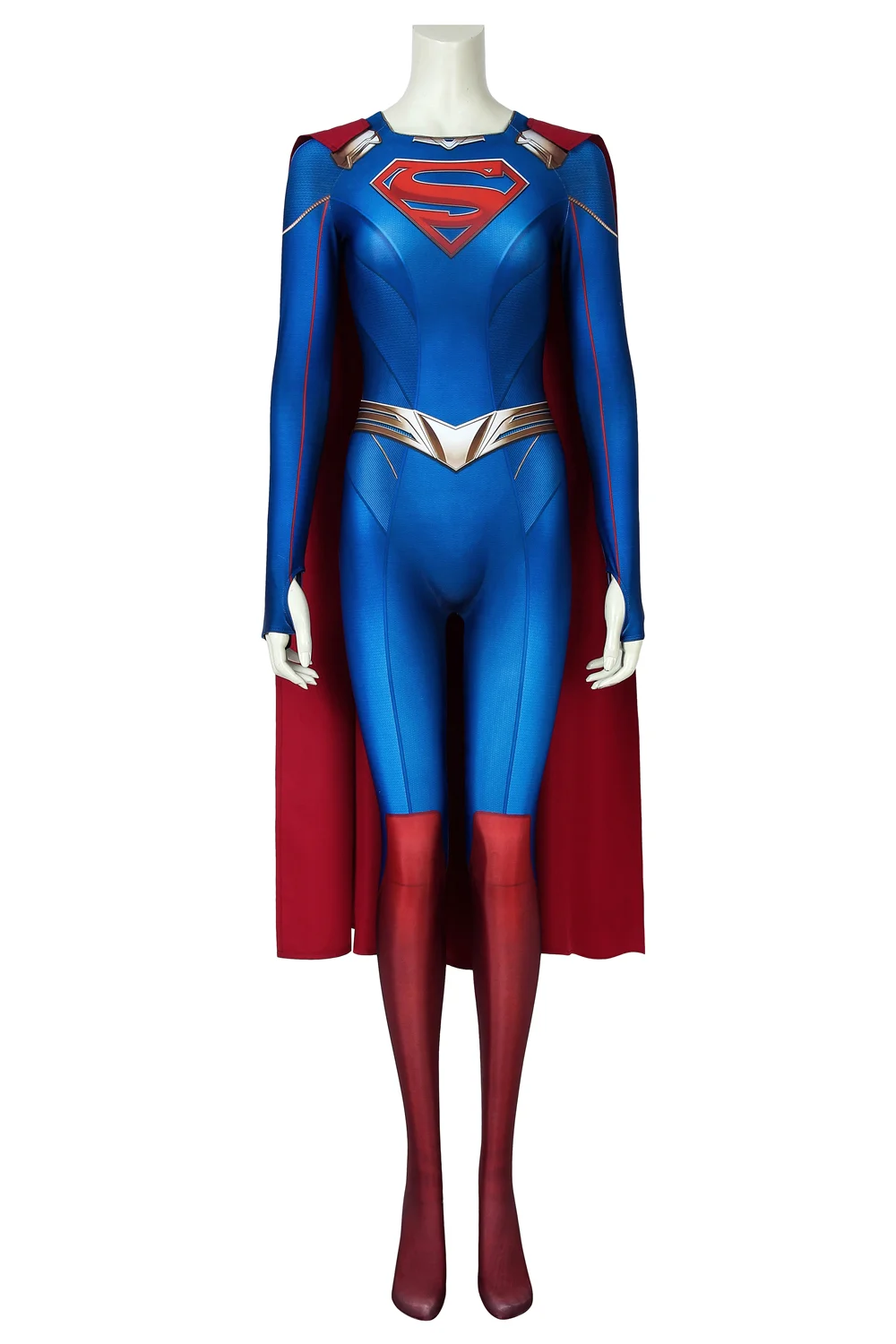 Supergirl Season 5  Kara Zor-el Zentai Jumpsuit Bodysuit 3D Print Costume
