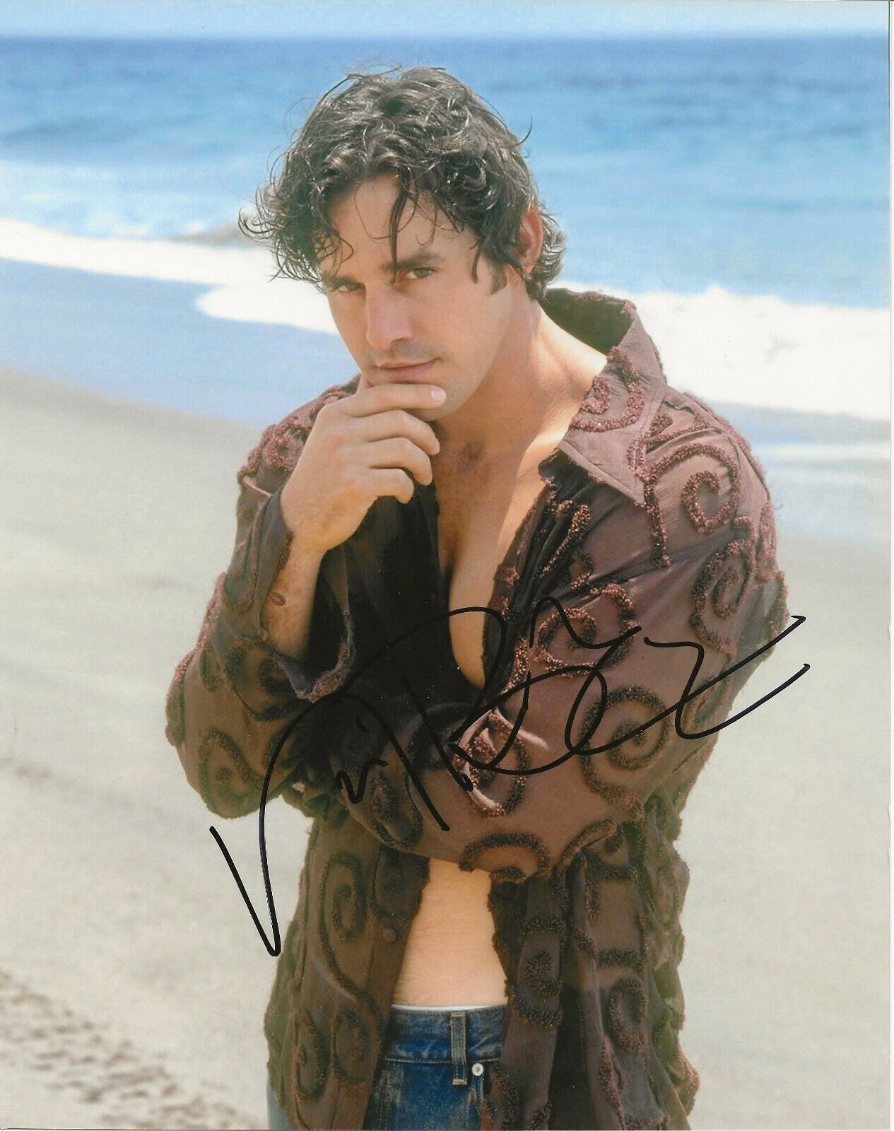 Nicholas Brendan REAL hand SIGNED Photo Poster painting COA Buffy Vampire Slayer Criminal Minds