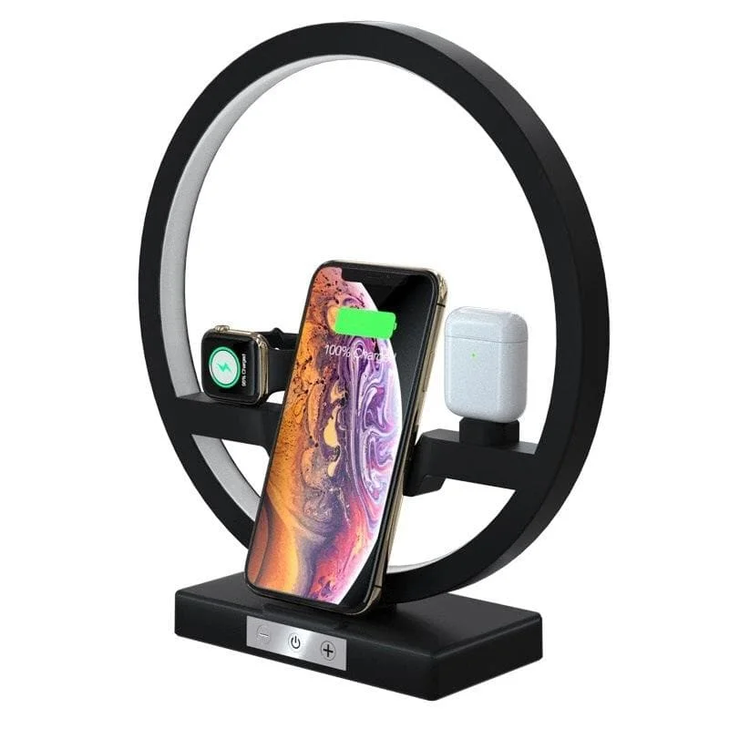 Wireless Charger Holder 3 in 1 with Watch SP337