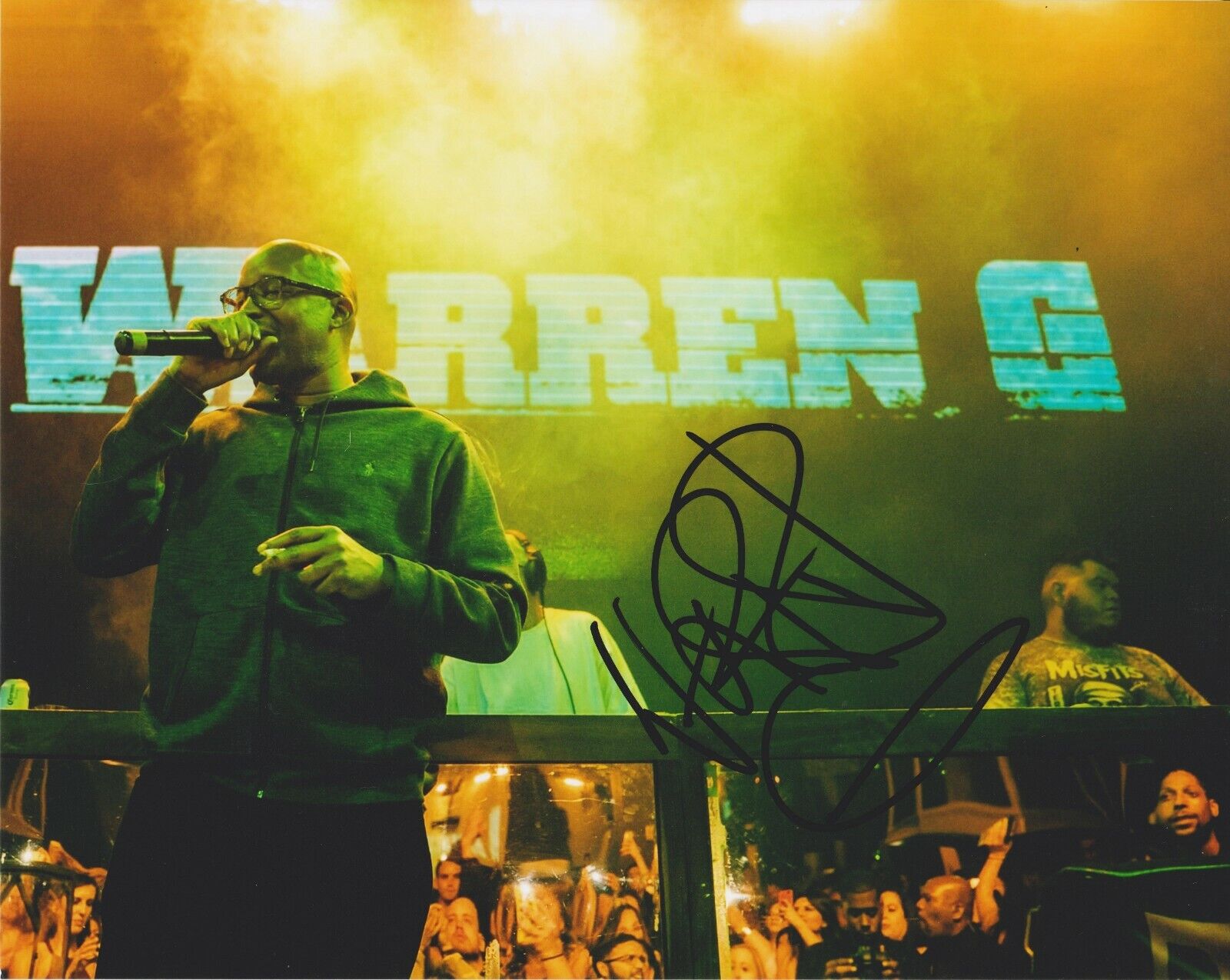 Warren G Hand Signed Autograph 8x10 Photo Poster painting In Person Proof Rapper Snoop Dogg 213