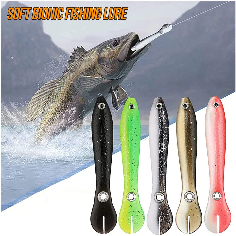 Soft Bionic Fishing Lure Set