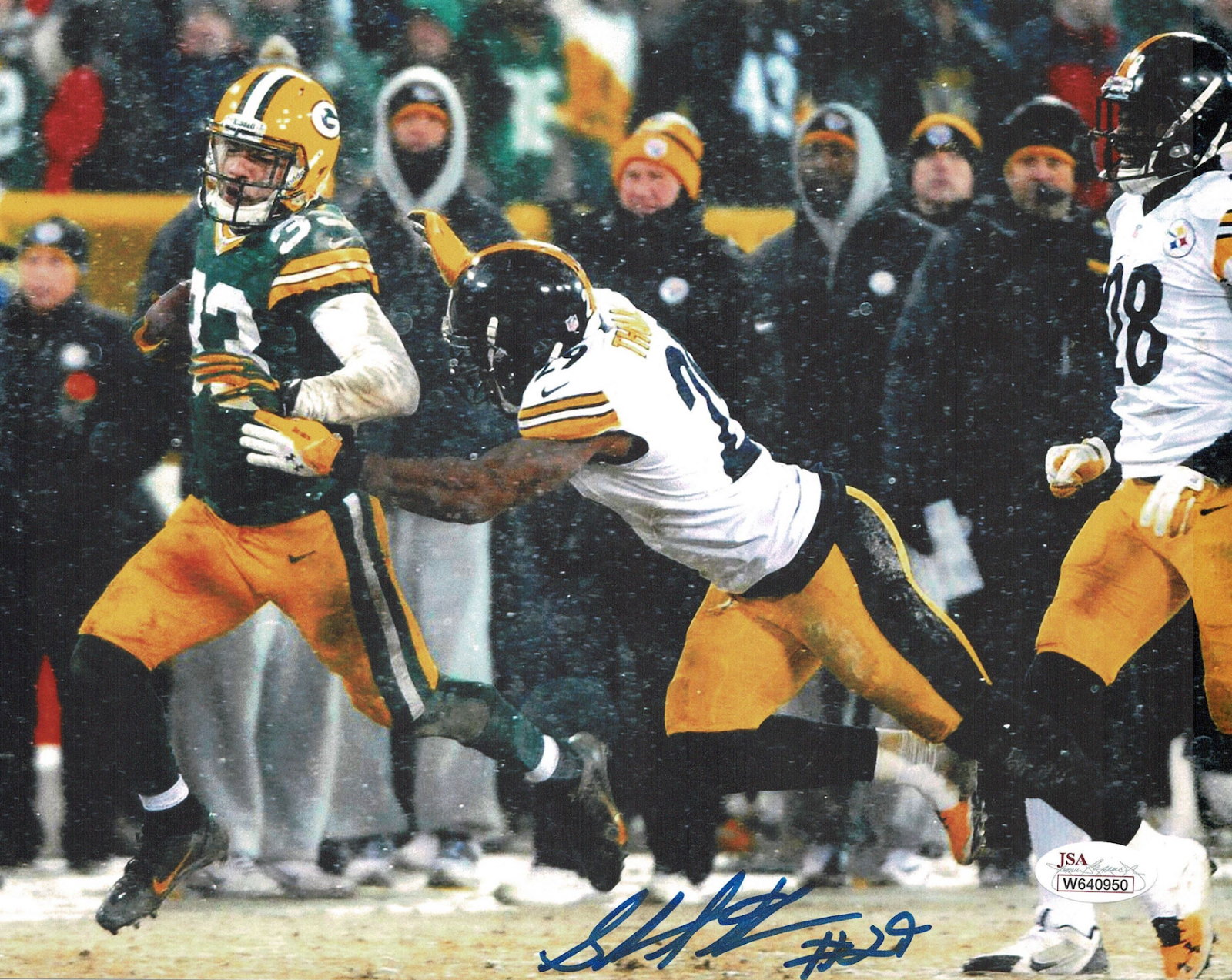 Shamarko Thomas signed autographed 8x10 Photo Poster painting! Steelers! JSA Authenticated 8029