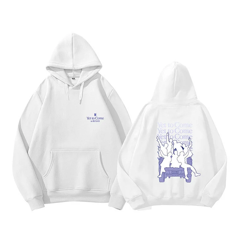 BTS Yet To Come in Busan Concert Silhouettes Hoodie