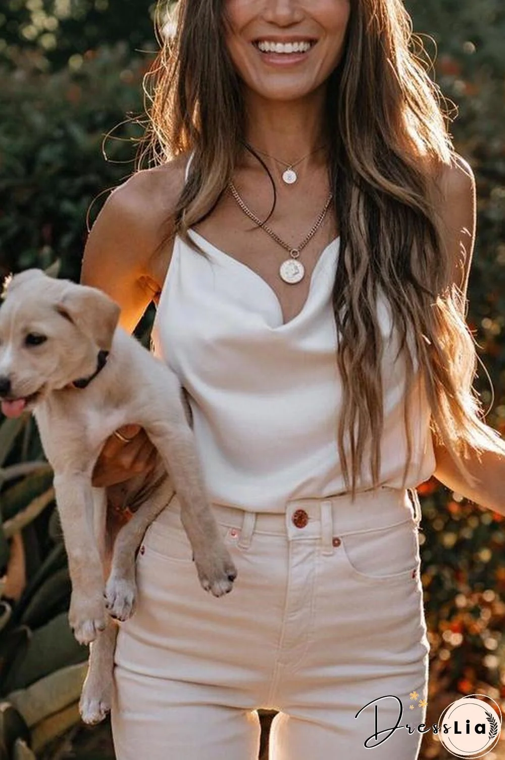 Versatile Satin Slip Top