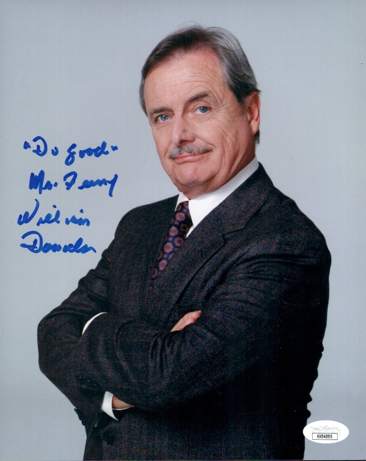 William Daniels Signed 8x10 BOY MEETS WORLD FEENY Photo Poster painting Autograph JSA COA Cert