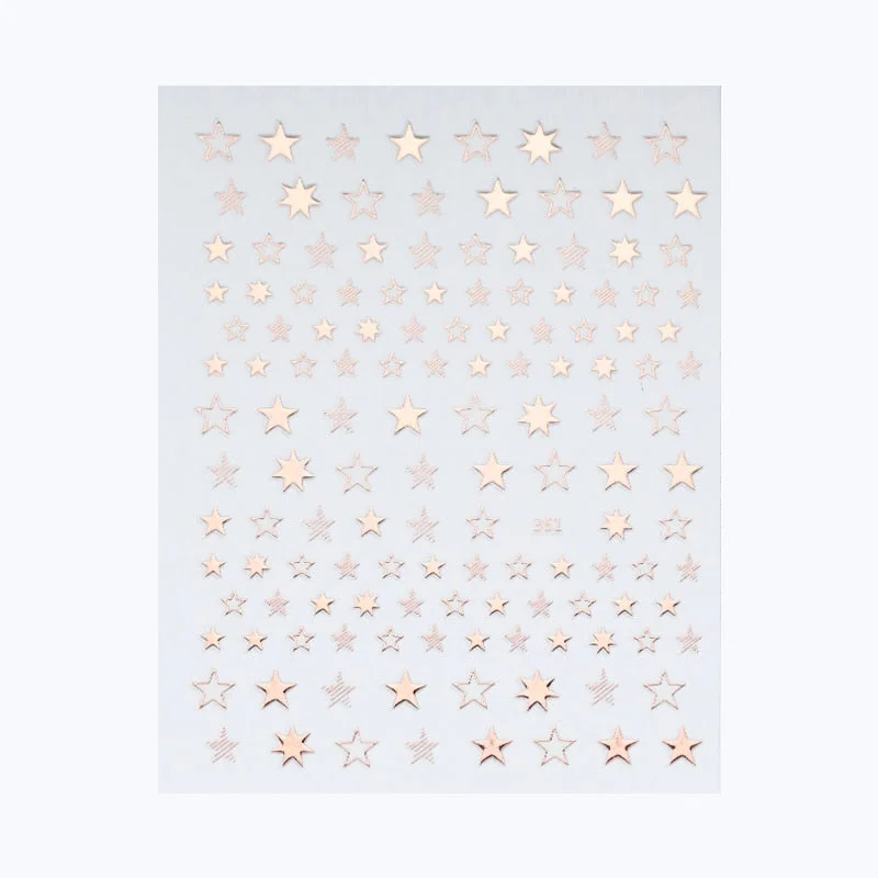 3D Iridescent Black White Design Fire Nail Stickers Sliders Manicures Accessories Decals DIY Nail Art Decorations Decor Tool