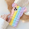2023 Lovely Stress Reliever Silica Protective Case For iPhone 12 Pro Max 12 Mini 11 Pro Max