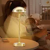 LED Cordless Table Lamp Rechargeable Desk Lamp for Bedroom (Shaking Head Type C)