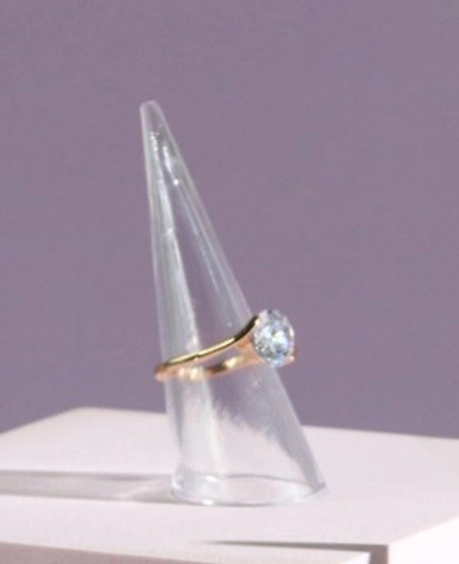 Minimalist Solid Color Plastic Jewelry Rack