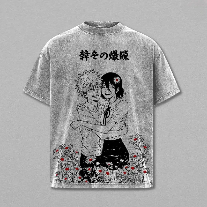 Vintage Oversized T-Shirt Chainsaw Man