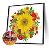 Diamond Painting-DIY Crystal Rhinestone Sunflower