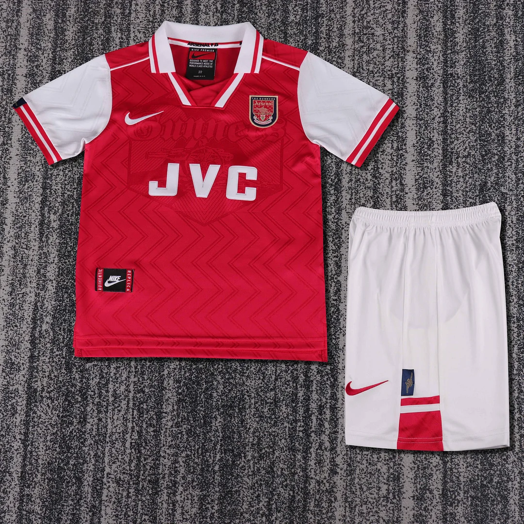 1996-1997 Retro Arsenal Home Football Shirt Kids Size