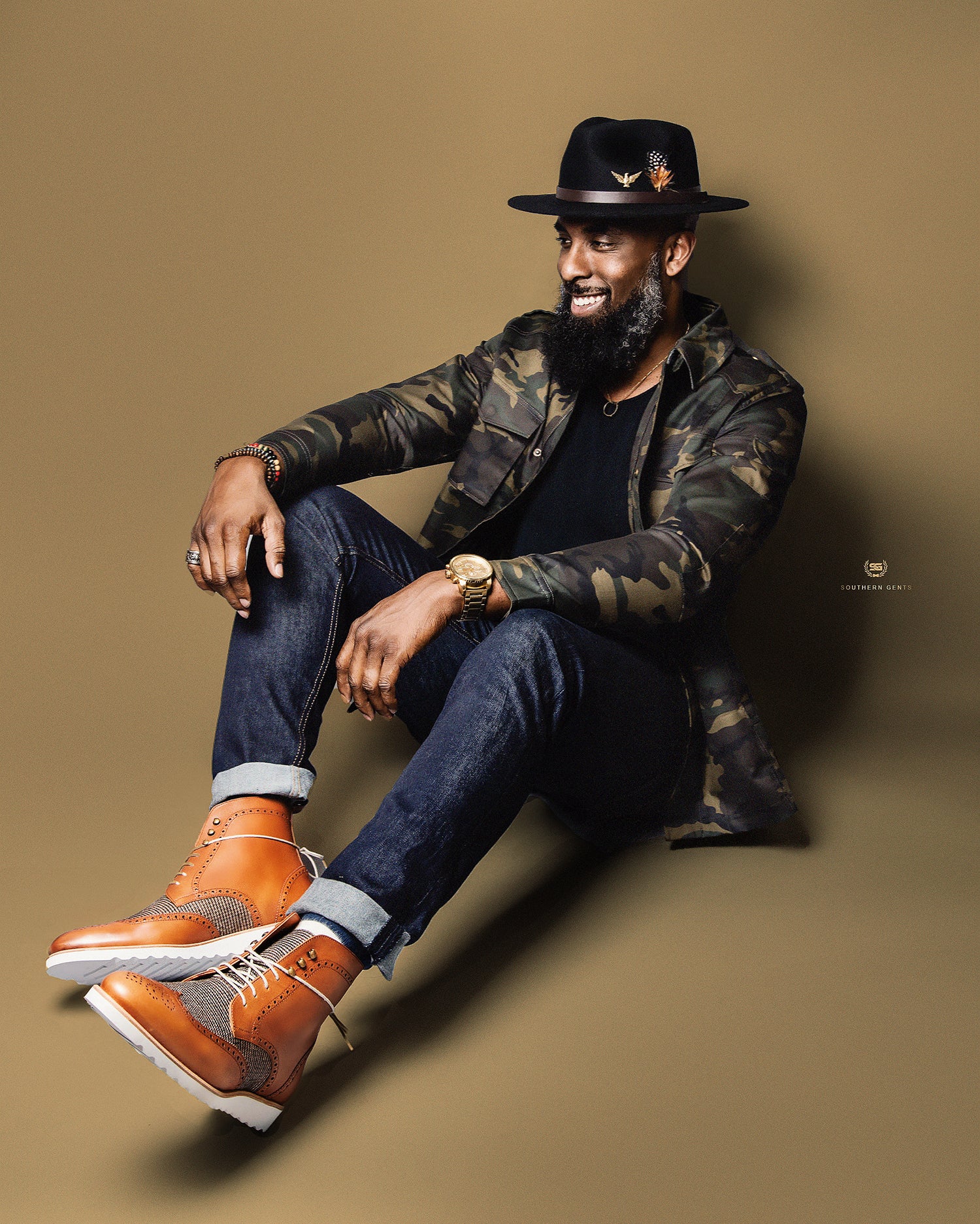 Miller Ranch Geoffery Fedora &ndash; Black[Fast shipping and box packing]