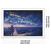 Under Starry Sky-14CT Stamped Cross Stitch Egyptian Cotton 83*59cm/32.68*23.23in(Big Size) tapestrymarket
