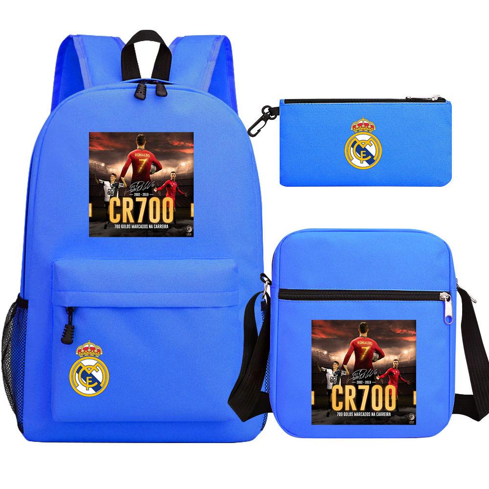 Mayoulove Cristiano Ronaldo Backpack Lightweight Design for School and Outdoor Activities-Mayoulove