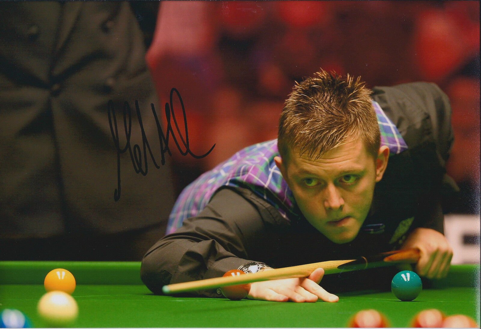 Mark ALLEN AUTOGRAPH 12x8 Signed Photo Poster painting AFTAL COA SNOOKER RUHR Open Winner