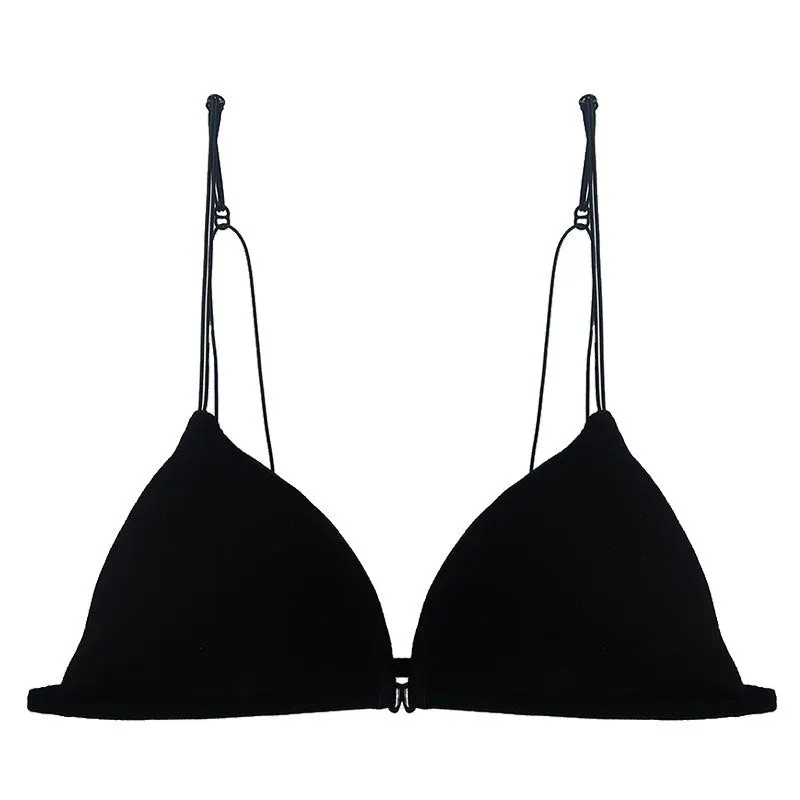 Fashion sexy seamless front open bra ladies bra comfortable underwear wireless underwear ladies summer bra seamless bra