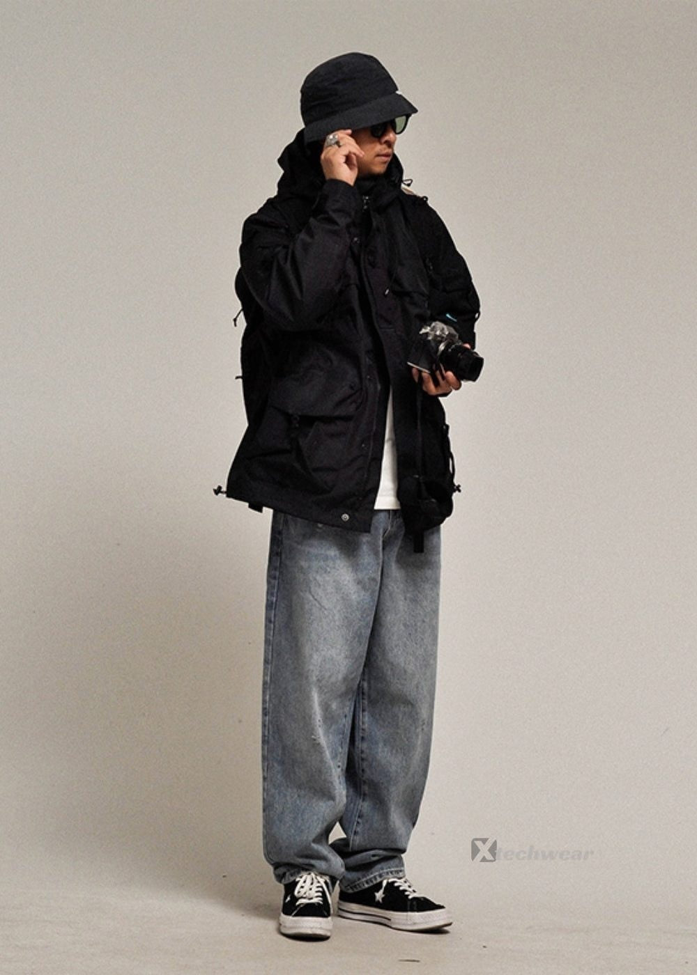 Multi-pocket Jackets Techwear - X techwear-x