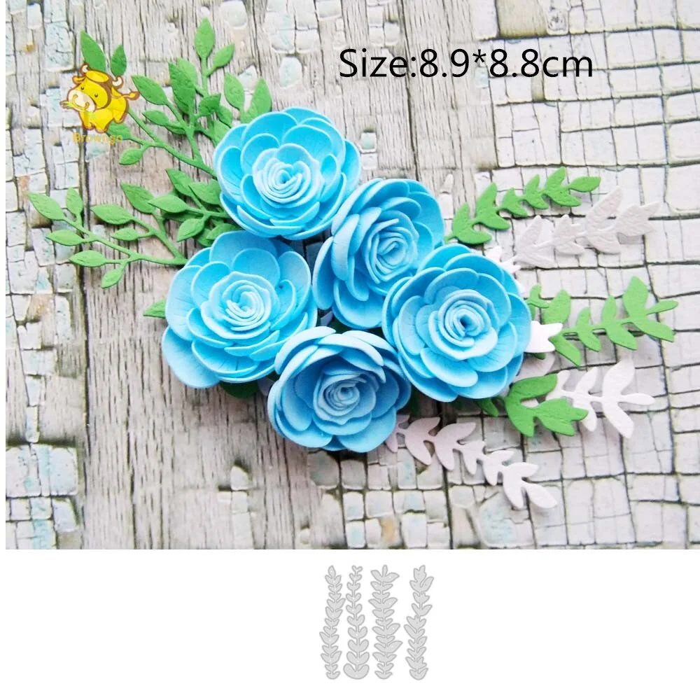 3D Flower Metal Cutting Die Stencils for DIY Scrapbooking Album Decorative Embossing Handmade Paper Cards Gift