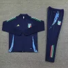 2024 Italy Navy Blue Training Jacket Set