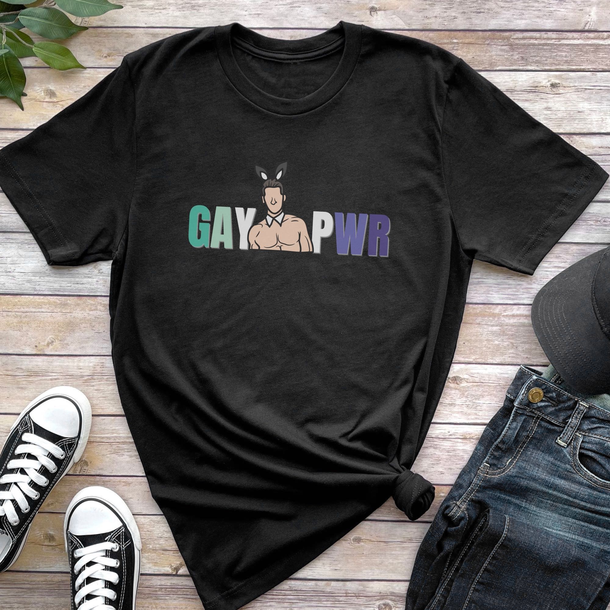 Funny gay twink MLM pride t-shirt