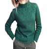 Gioiacombo&trade; Maglione pullover twist a mezzo collo alto