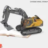 Large 3-in-1 Simulation Alloy Remote Control Excavator
