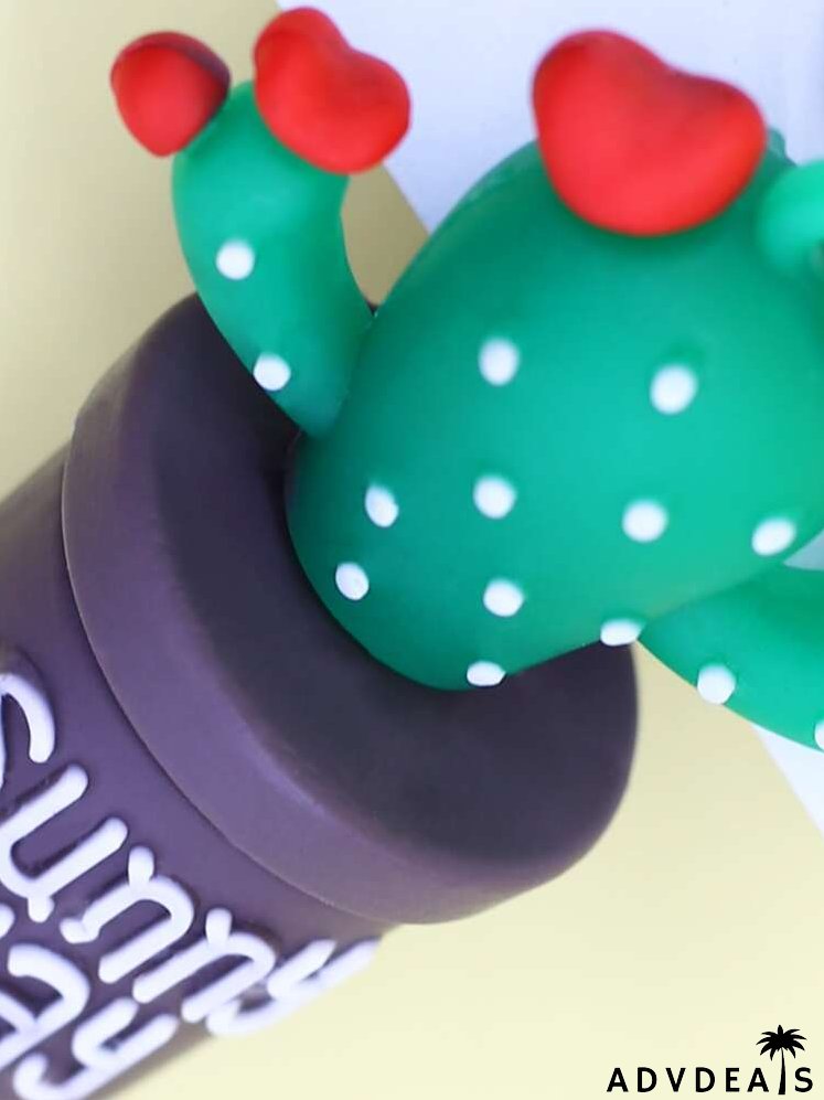 Cactus Pendant Keychain