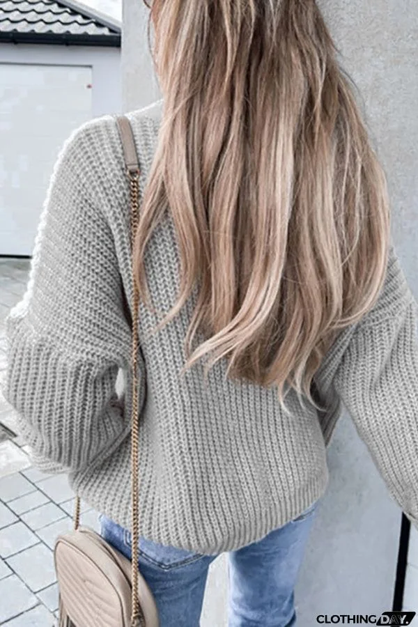 Block It Out Button Cardigan