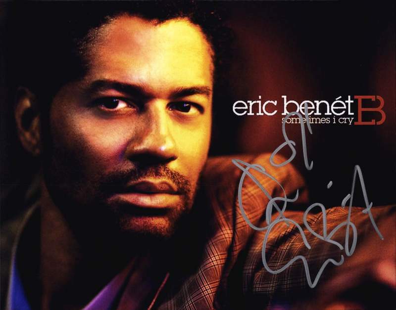 Eric Benet authentic signed rap 8x10 Photo Poster painting W/Certificate Autographed (A0006)