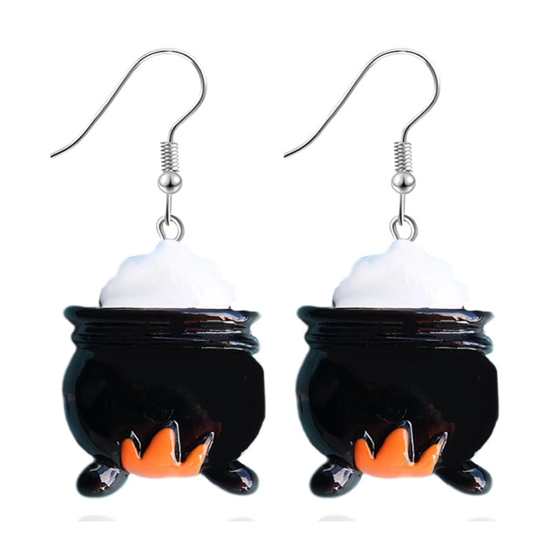 Halloween Cute Funny Halloween Pattern Resin Holiday Party