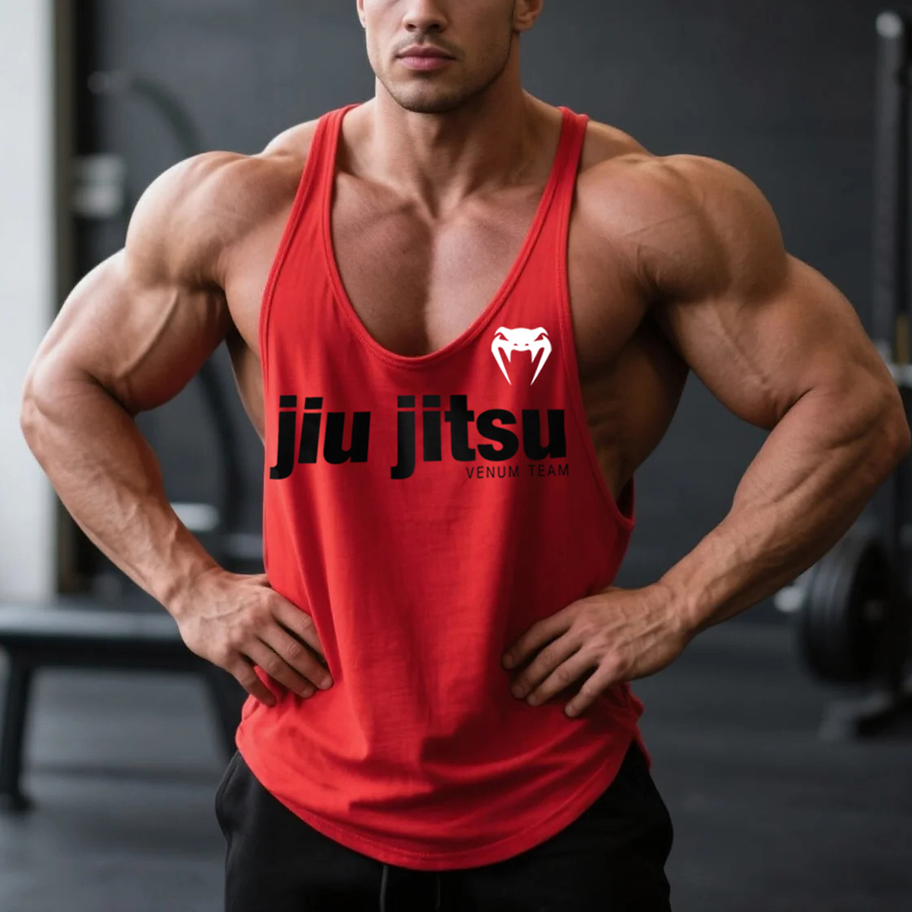 Large Size Loose Comfortable Breathable Vest Top Fitness Sports Extreme Fighting Vest