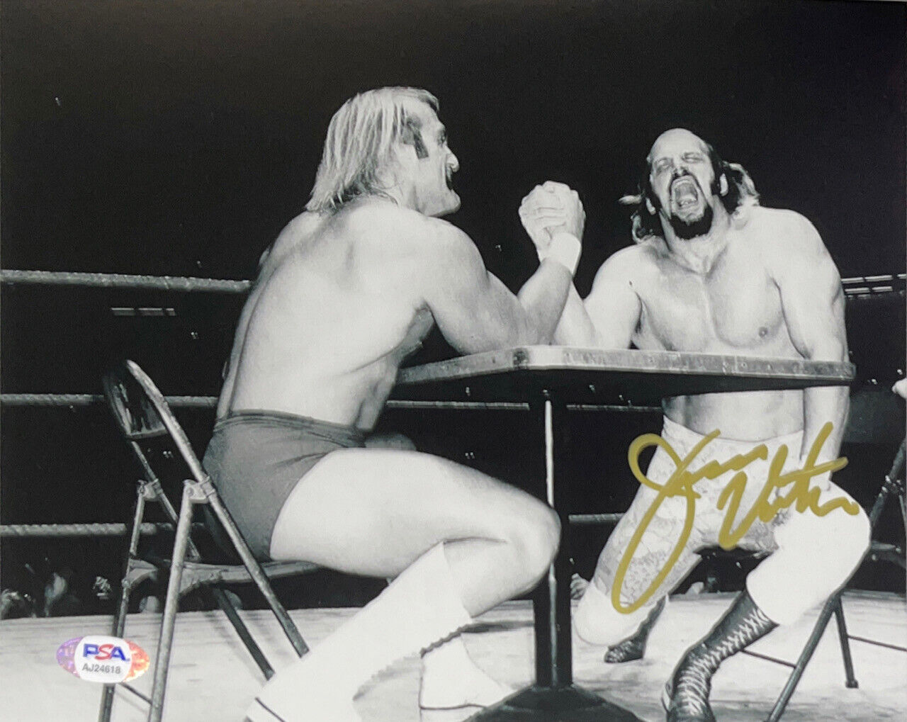 WWE JESSE THE BODY VENTURA HAND SIGNED AUTOGRAPHED 8X10 Photo Poster painting WITH PSA/DNA COA 3