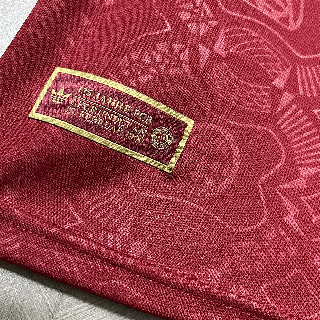 25/26 Bayern Munich 125th Anniversary Red Football Shirt Thai Quality