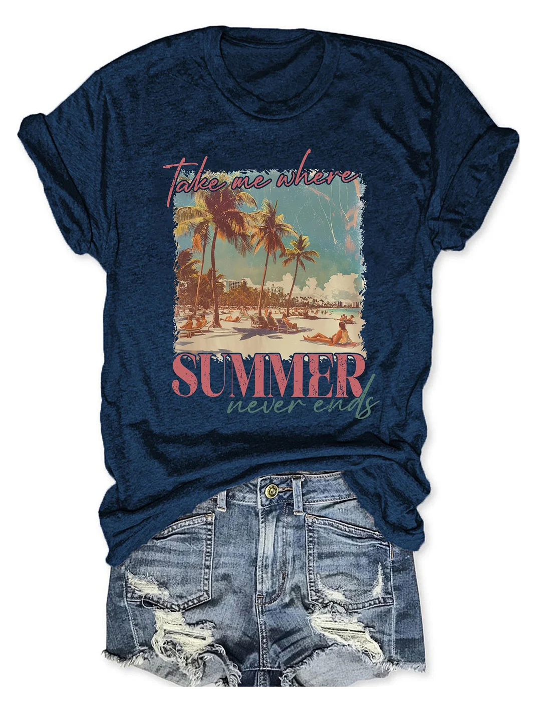 Take Me Where Summer Never Ends T-shirt