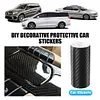 Carbon Fiber Anti Scratch Tape Waterproof Protection Film Cuttable for Car Trunk