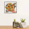 11CT Sunflower Basket - Stamped Cross Stitch 46*42cm/18.11*16.54in(Brand)