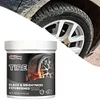 100g Car Tire Maintenance Paste Wheel Stain Removal Cleaner Tire Brightener