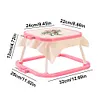 2 Tier Square Embroidery Hoop Removable Snap Sewing Frame for Quilting Stitching
