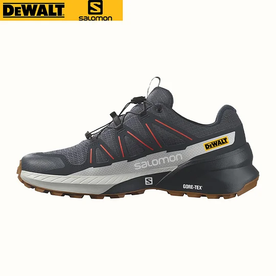 Salomon&reg; &eacute;s DEWALT v&iacute;z&aacute;ll&oacute; bakancsok &eacute;s t&uacute;racipők voltak el&eacute;rhetők munk&aacute;hoz &eacute;s szabadt&eacute;ri tev&eacute;kenys&eacute;gekhez.
