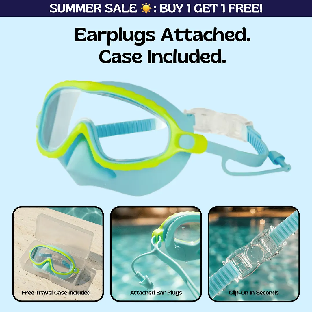 TibaToes&trade; Clip-On Swim Goggles