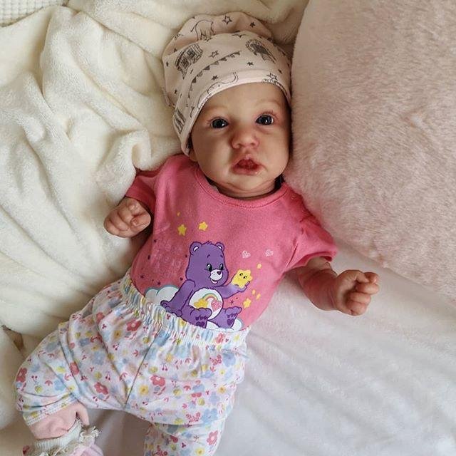 Lifelike Newborn Dolls 12 inch Real Life Baby Dolls Realistic Sweet Reborn Baby Girl Doll Jana by Creativegiftss® Exclusively 2023 -Creativegiftss® - [product_tag] Creativegiftss®
