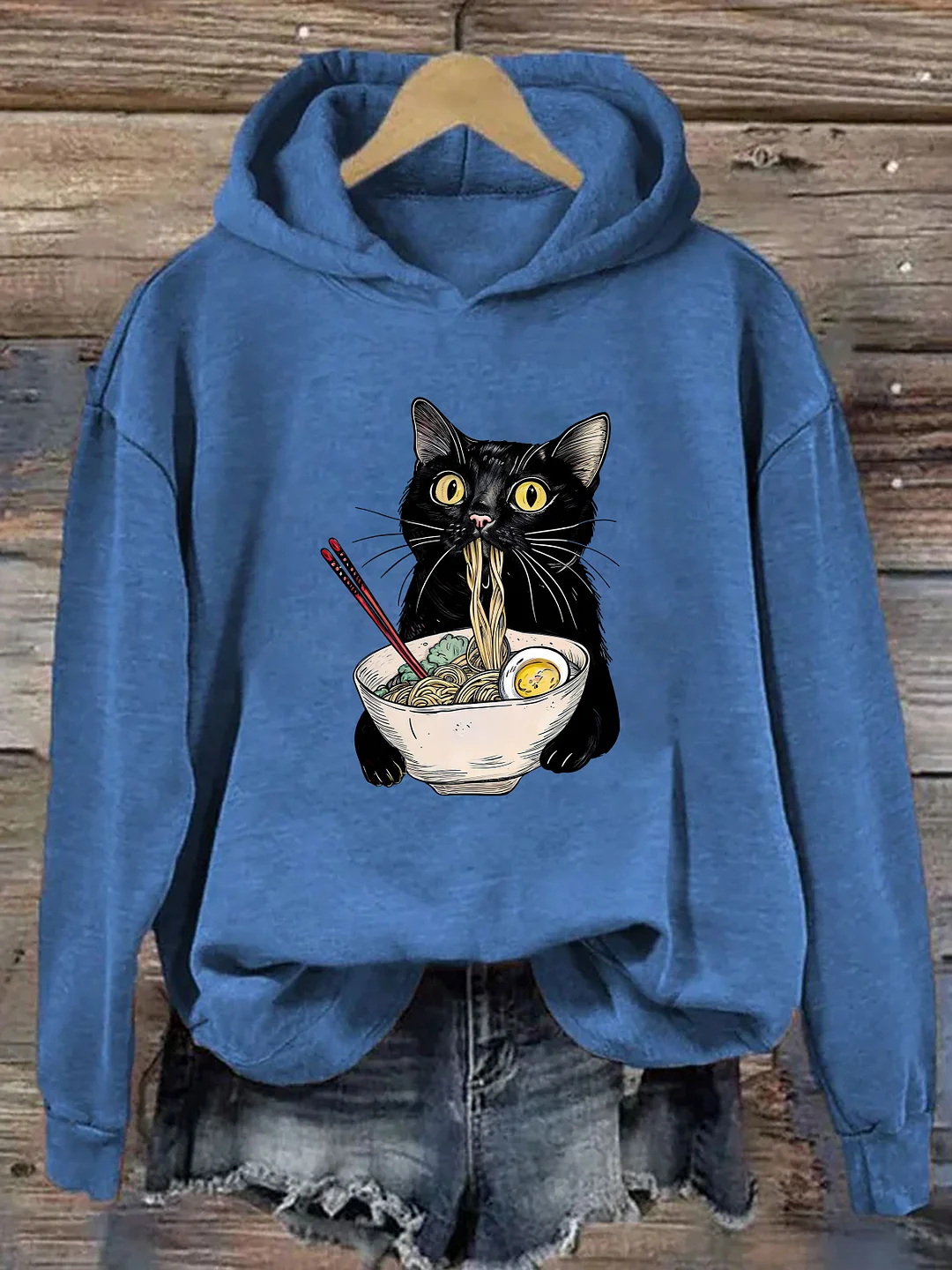 Noodle Cat Hoodie