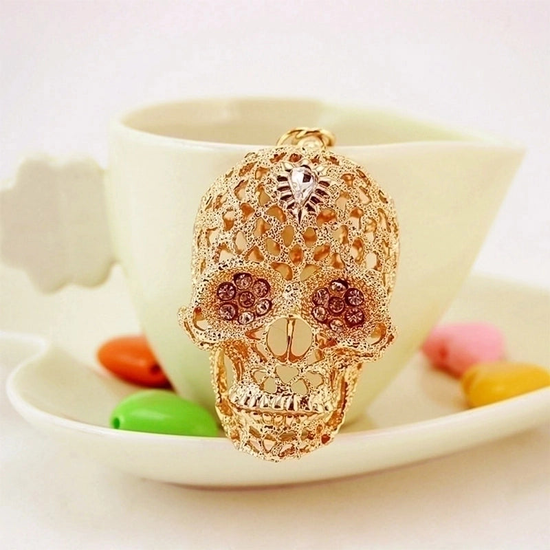 Skull Alloy Metal Halloween Unisex