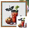 (Multi-Style) Halloween Magic Drinks-14CT Stamped Cross Stitch 50*50cm/19.69*19.69in