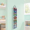 24 Compartments Vinyl Storage Organizer with 2 Hooks and 1 Hanging Straps Craft Vinyl Storage Rack for Diamond Art Painting Kits (Gray)
